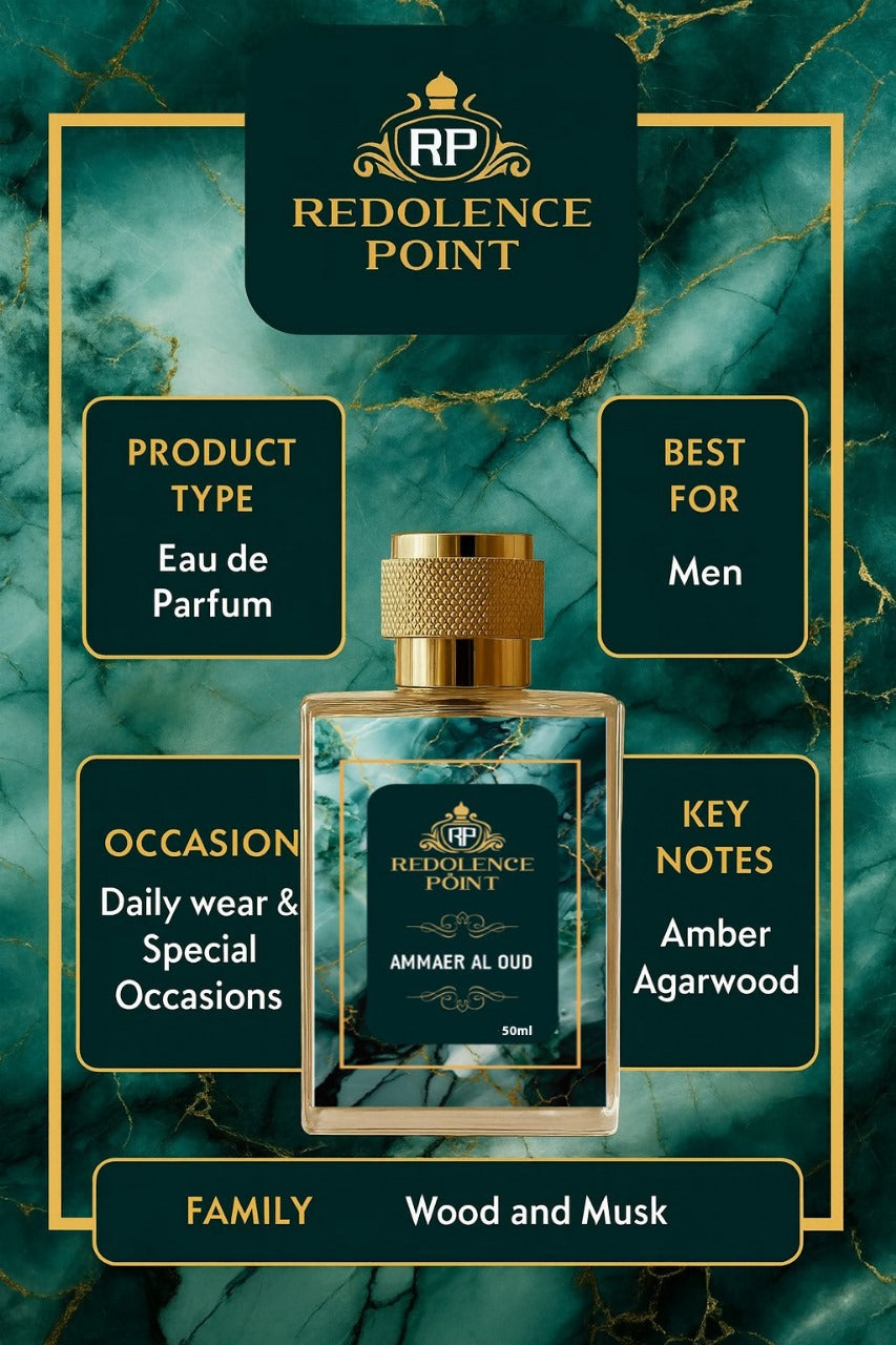 Ameer Al Oudh Edp Woody Ambery Sweet Perfume Spray 50 ML
