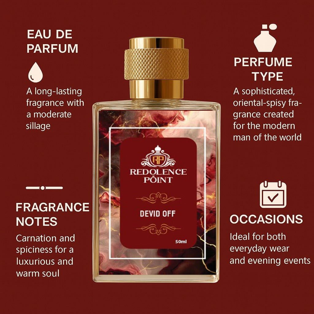 DEVID OFF EAU DE TOILETE ||LONG LASTING||